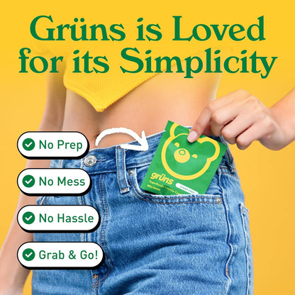 Grüns Adults Super Greens Gummies